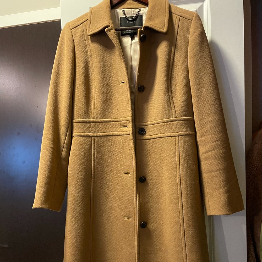 Classic lady day coat in Italian double-cloth wool with Thinsulate